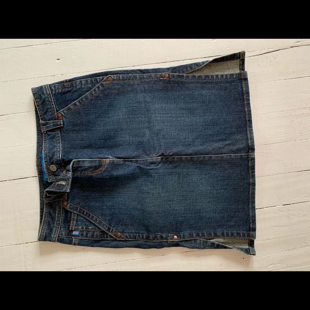 FCUK denim jean skirt size 4